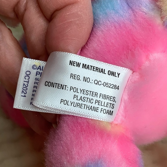 AURORA World Bright Fancies Plush Candyapple Pink Winged Elephant Stuffed Animal - Picture 12 of 13